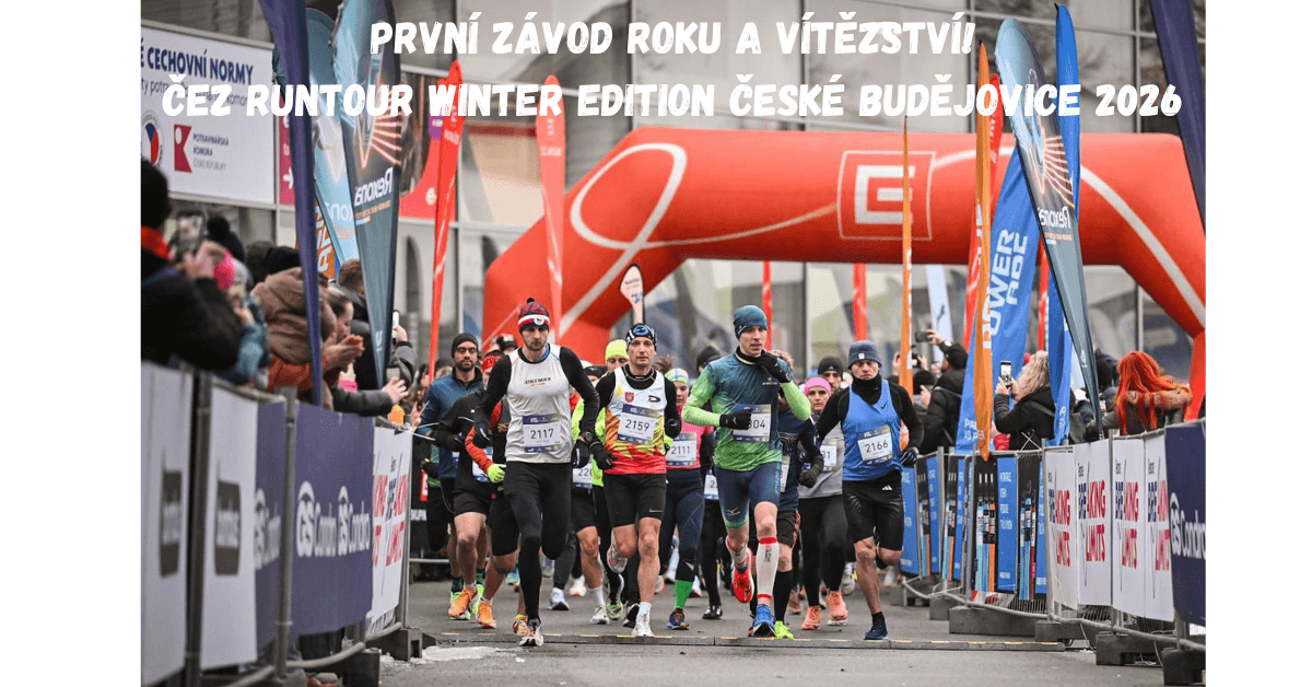 ❄️ První závod roku: led na trati, klid v hlavě a radost v cíli