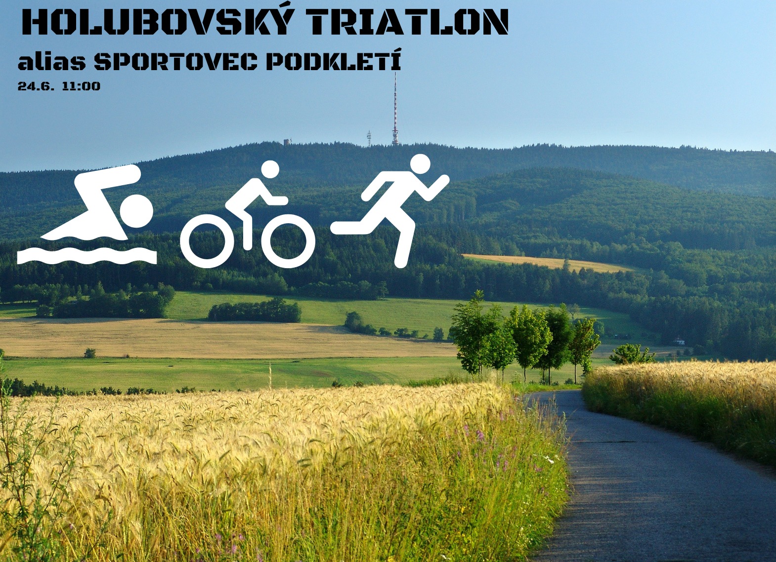 🥇 Sprint-triatlon v Holubově 🥇