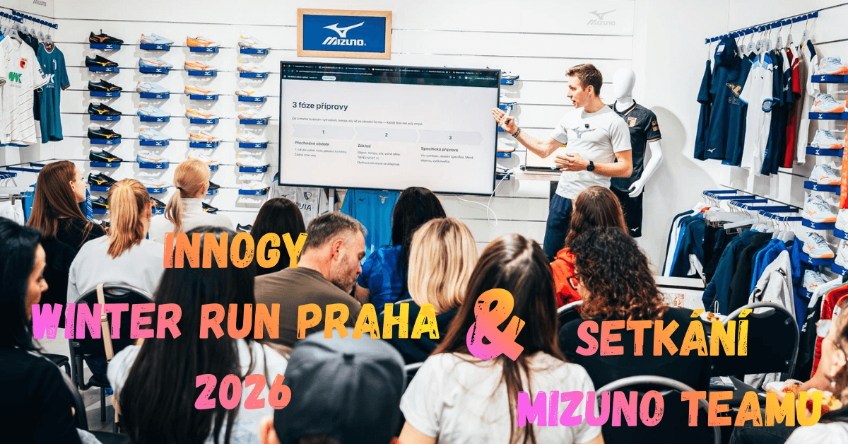 Větrný Innogy Winter Run Praha a setkání Mizuno Teamu