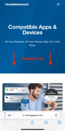 TrainingPeaks mobil – krok 13